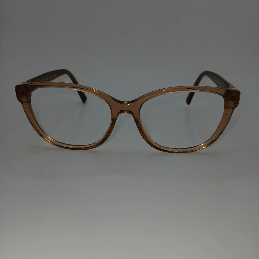 Versace 3273 5304 Women Eyeglasses Frame Brown Transparent Full Rim 54-16-140 mm